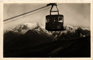 CPA Le Teleferique de St-GERVAIS-les-BAINS au Mont d'Arbois et la (439710)