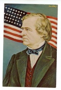 U. S. President - Andrew Johnson   Artist: Morris Katz