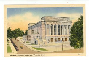 MA - Worcester. Worcester Memorial Auditorium