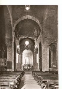 Postal 021836 : Nave Central y Altar Mayor. San Juan de las Abadesas