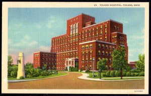 Ohio TOLEDO Hospital by Buckeye News Co.- Linen