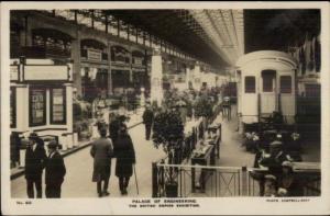 British Empire Exhibition - Palace of Engineering c1915 Real Photo Postcard