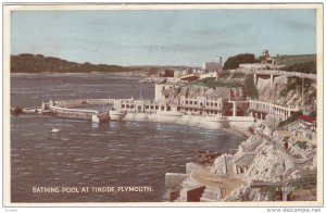 Bathing Pool At Tinside, PLYMOUTH (Devon), England, UK, PU-1960