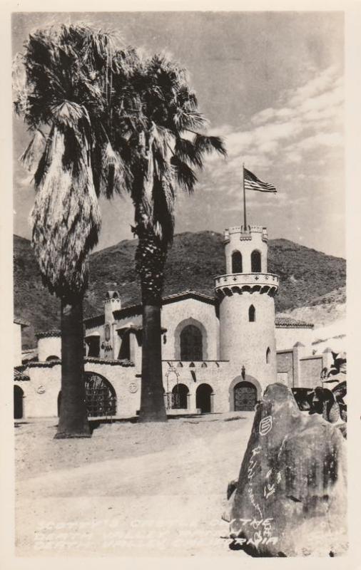 RPPC Scotty's Castle - Death Valley CA, California