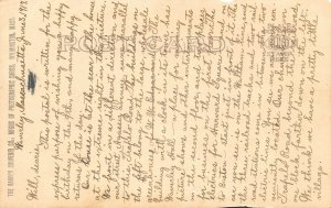 LP17 Waverley  Massachusetts RPPC Postcard  Street View 