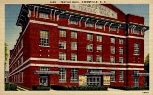 Textile Hall - Greenville, South Carolina SC  