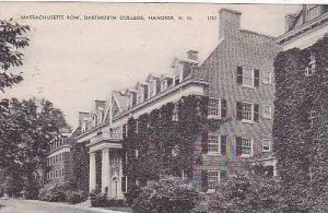 New Hampshire Hanover Massachusetts Row Dartmouth College