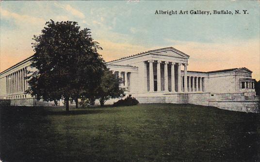 New York Buffalo Albright Art Gallery 1910