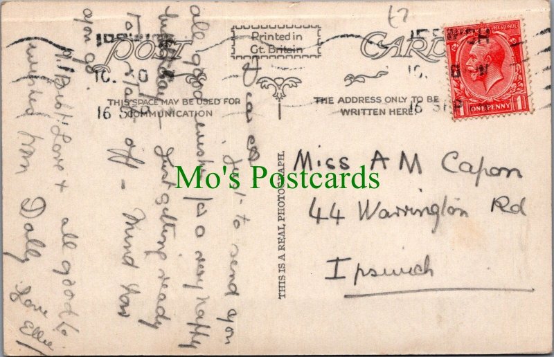 Suffolk Postcard - The School, Easton SW8593