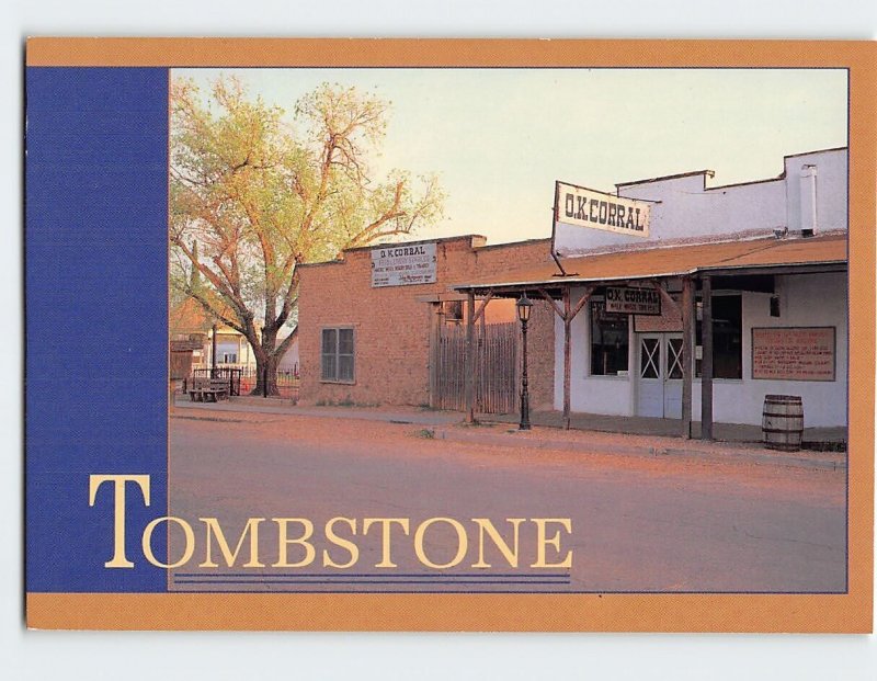 Postcard O.K. Corral, Tombstone, Arizona