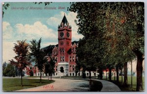 K45/ Missoula Montana Postcard c1910 University of Montana 41