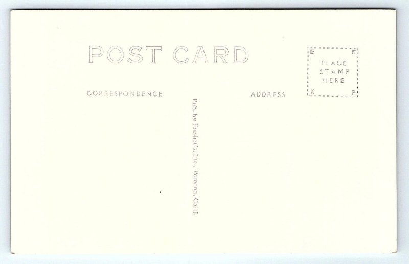 RPPC DEATH VALLEY, California CA ~ GNOME'S WORK SHOP c1940s  Frasher Postcard