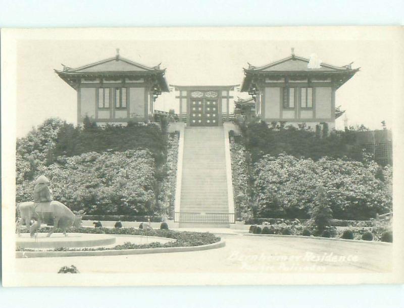 Pre-1942 rppc NICE VIEW Pacific Palisades - Los Angeles California CA i6126