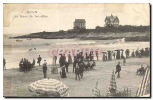 Postcard Old Baths Royan Pontaillac