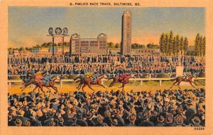 Pimlico Race Track Baltimore, Maryland, USA Unused 