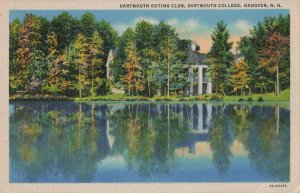 circa 1940's Dartmouth Outing Club Hanover New Hampshire Postcard 2T7-147