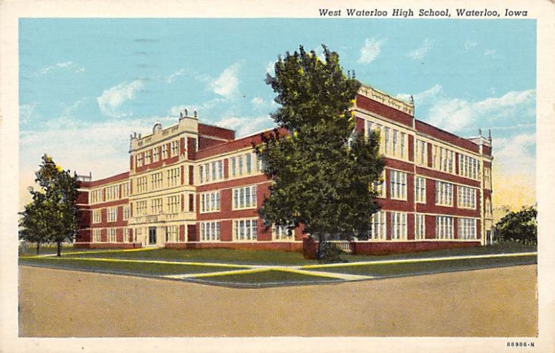 West Waterloo High School Waterloo, Iowa  