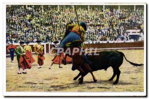 Old Postcard Corrida Corrida de Toros Bullfight