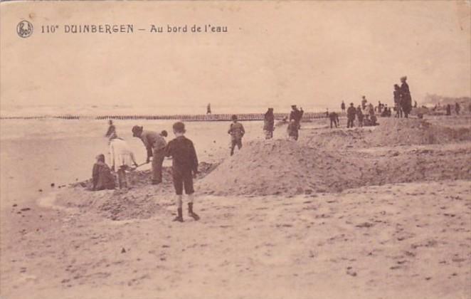 Belgium Duinbergen Au bord de l'eau