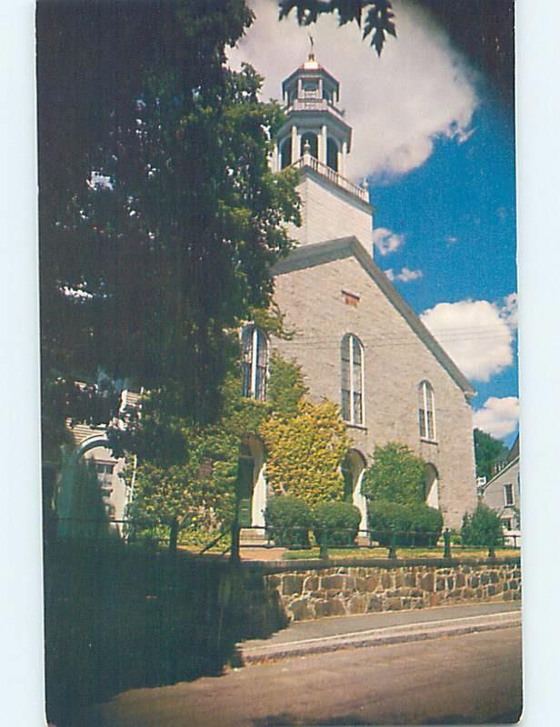 Unused Pre-1980 CHURCH SCENE Marblehead Massachusetts MA G3530