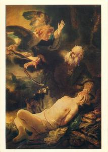 Rembrandt - Abraham`s Sacrifice