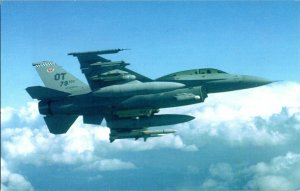 F-16D Fighting Falcon Vintage Postcard Standard View Card #1