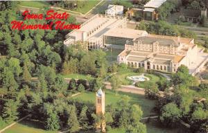 Ames Iowa~Iowa State~Memorial Union Bird's Eye View~1950s Postcard