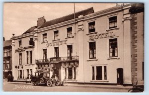 Royal County Hotel DURHAM street scene England UK Postcard