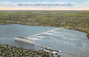 Power House and Dam Keokuk, Iowa