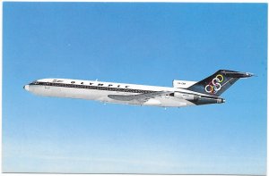 Olympic Airways Boeing Jet 727-200. Mint card.