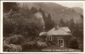 Cumbria UK Brackenburn Home of Hugh Walpole Old Real Photo Postcard #1