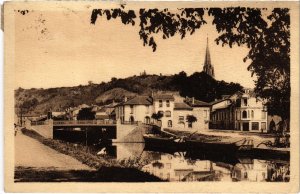 CPA MOISSAC Bassin du Canal et Pont des Marronniers (89672)