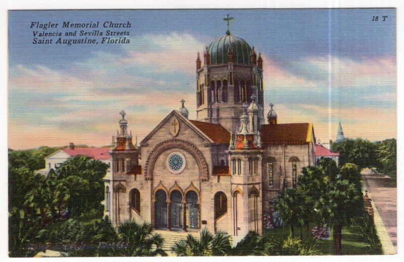 Saint Augustine, Florida, Flagler Memorial Church