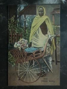 Mint India Castes Picture Postcard PPC The Ayah Indian Nurse