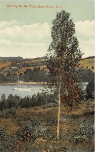 US6224 waiting for the tide bear river n s canada