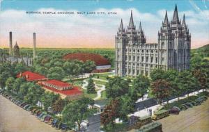 Utah Salt Lake City Mormon Temple Grounds