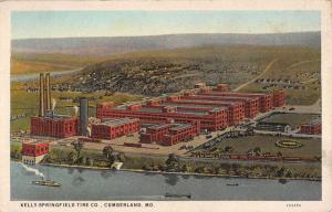 Cumberland Maryland Kelly Springfield Tire Co Antique Postcard K88543