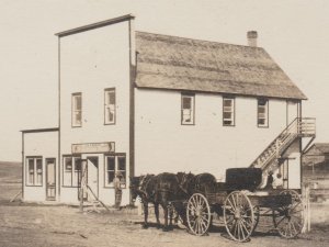 Sioux Pass MONTANA RPPC c1910 GENERAL STORE nr Culbertson Sidney GHOST TOWN! MT