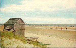 Chatham Cape Cod Massachusetts MA Postcard PM Clean Cancel WOB Note VTG Vintage 