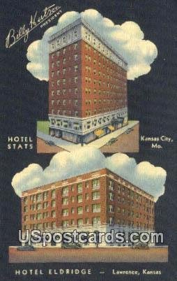 Hotel Eldridge - Lawrence, Kansas KS