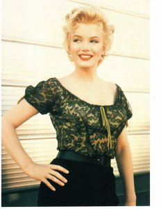 Marilyn Monroe, Colour Photo, 1996 Calendar Image