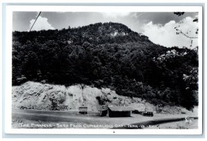 c1940 Pinnacle Seen Exterior Cumberland Gap Tennessee Vintage Antique Postcard