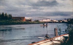 Boating on Chena River - Fairbanks AK, Alaska