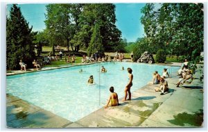 PURLING, NY  ~ Roadside BAVARIAN MANOR RESORT c1950s Greene County Postcard