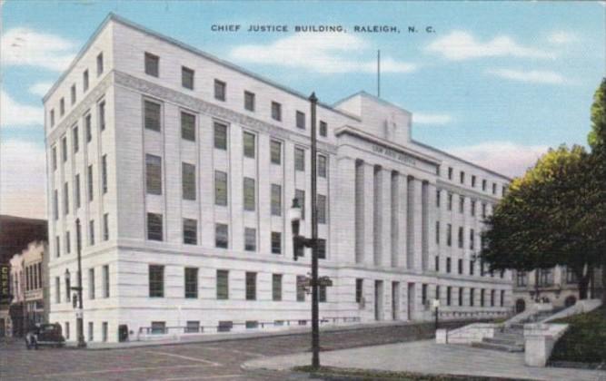 North Carolina Raleigh Chief Justice Building