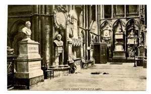 UK - England, London. Westminster Abbey, Poet's Corner