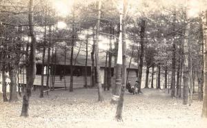 Salem New York Pine Lands Park Pavilion Real Photo Antique Postcard K60315