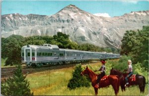 Trains The Denver Zephyr Vista Dome Train 1967