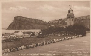 Devon Postcard - The Lighthouse and The Ness, Teignmouth RS22766