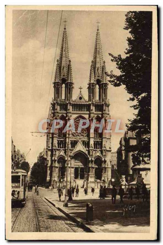 Old Postcard Marseille La Douce France The Church of Saint Vincent de Paul (T...